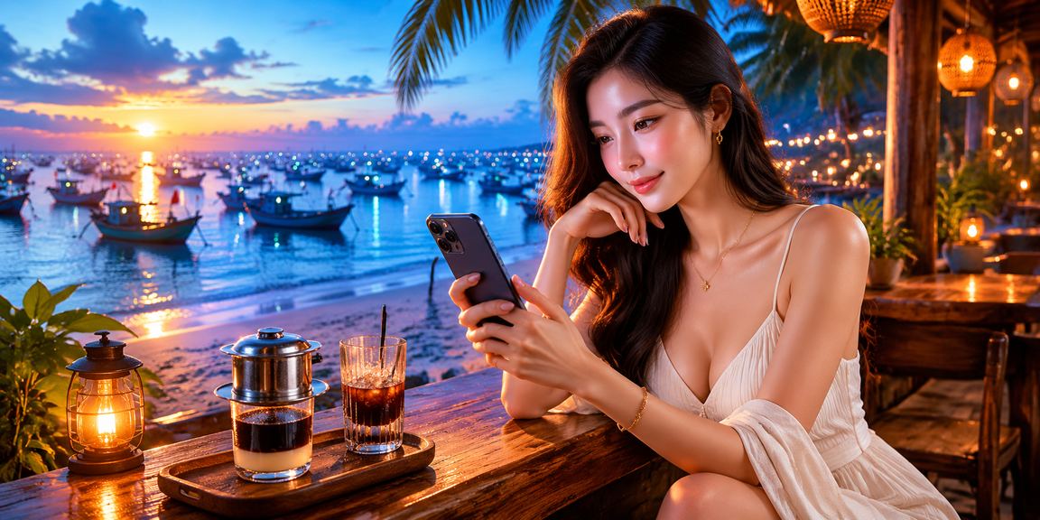 Buổi sáng tại Mũi Né – người chơi kiểm tra tài khoản VIP và lịch cược thể thao qua điện thoại